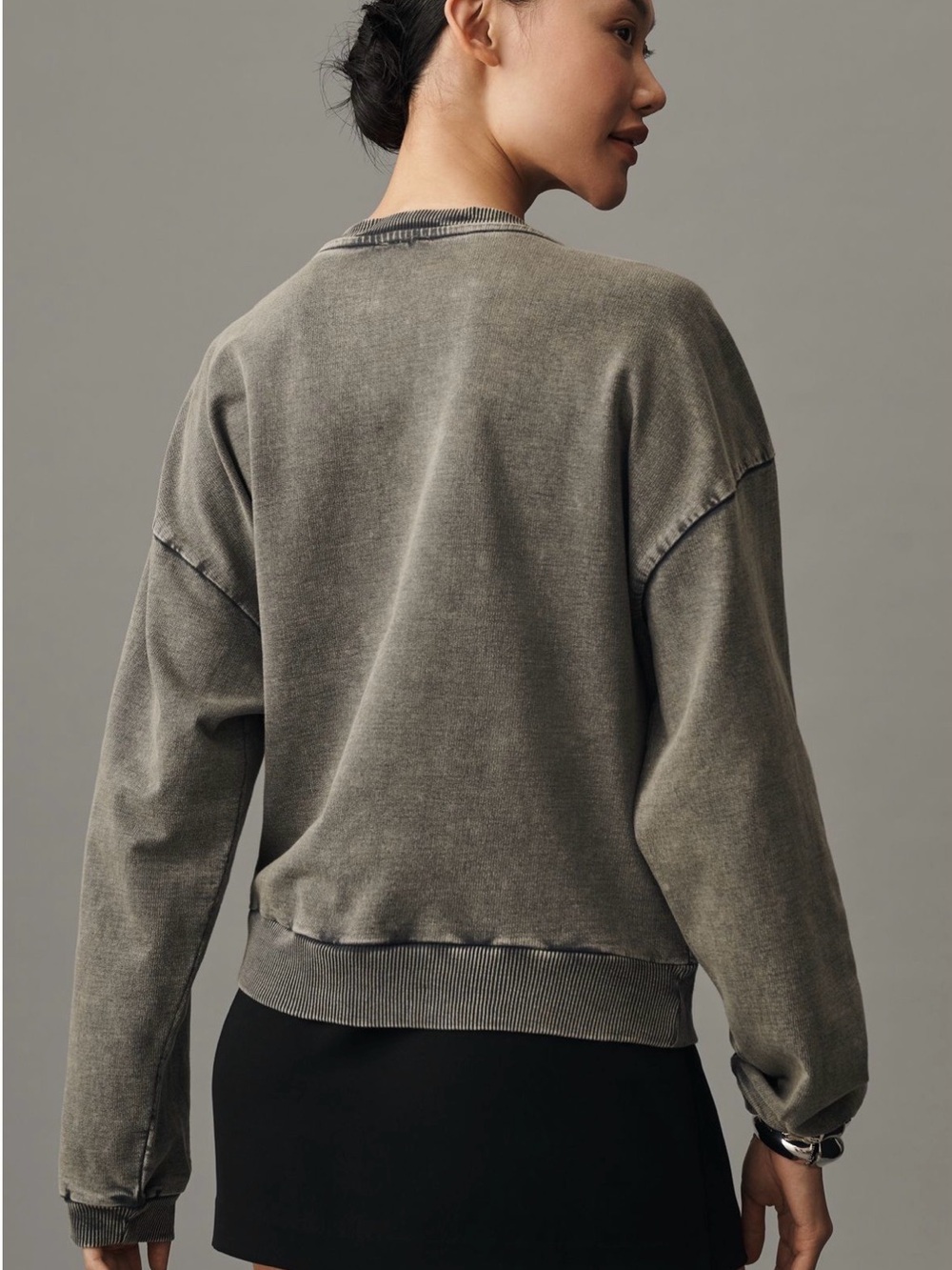 Anthropologie Pilcro Embellished Graphic Sweatshirt Size small - Picture 5 of 10